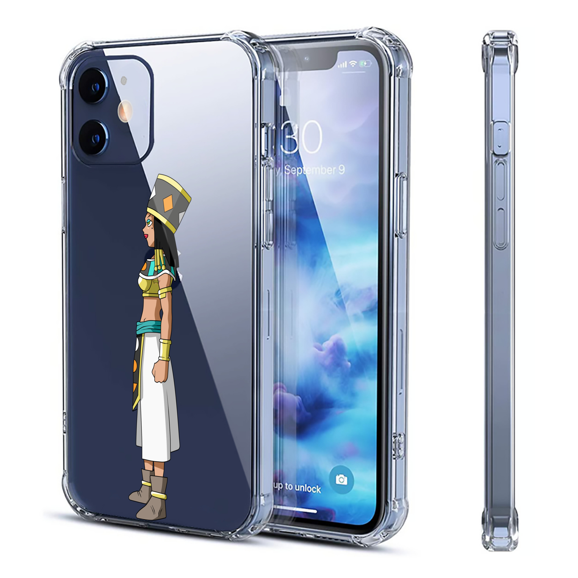 （画像用） ドラゴンボール DRAGON BALL 【iPhone 12シリーズ対応】透明スマホケース（クリアソフトケース）